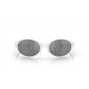 Oakley Eye Jacket Redux Sunglasses Polished White Frame Prizm Black Lense