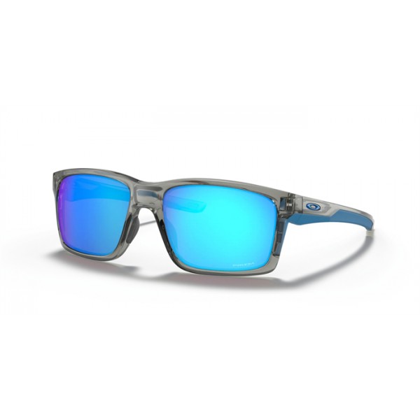 Oakley Mainlink XL Sunglasses Grey Ink Frame Prizm Sapphire Lense