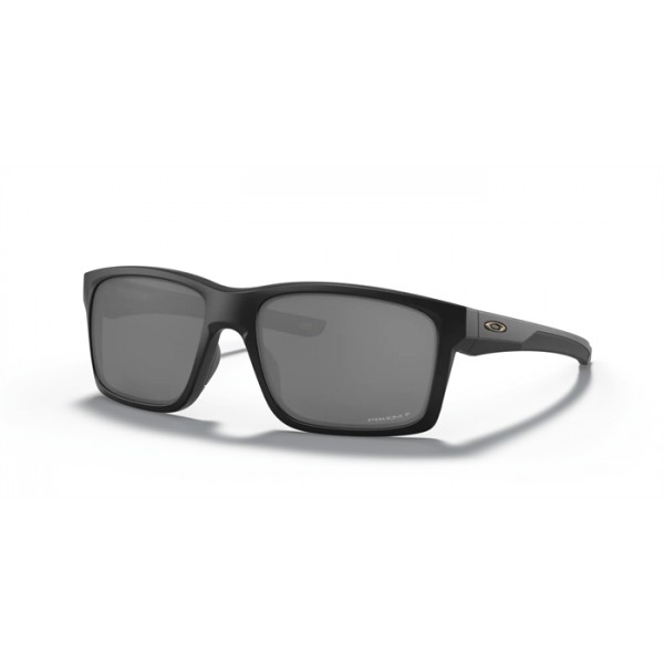 Oakley Mainlink XL Sunglasses Matte Black Frame Prizm Black Polarized Lense