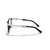 Oakley Side Swept Polished Black Frame Eyeglasses