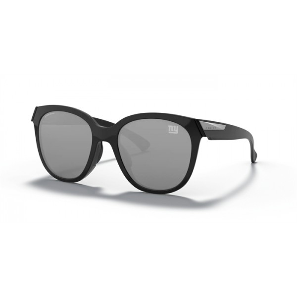 Oakley New York Giants Low Key Sunglasses Polished Black Frame Prizm Black Lense