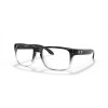 Oakley Holbrook Sunglasses Polished Black Clear Fade Frame Clear Lense