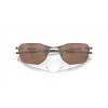 Oakley Savitar Sunglasses Satin Toast Frame Prizm Tungsten Lense