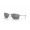 Oakley Savitar Sunglasses Satin Chrome Frame Prizm Black Polarized Lense