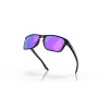 Oakley Sylas Sunglasses Matte Black Frame Prizm Violet Polarized Lense