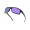 Oakley Gibston Sunglasses Matte Black Frame Prizm Violet Polarized Lense