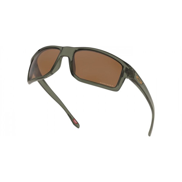 Oakley Gibston Sunglasses Olive Ink Frame Prizm Tungsten Lense