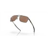 Oakley Gauge 6 Sunglasses Pewter Frame Prizm Tungsten Lense