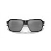 Oakley Parlay Sunglasses Matte Black Frame Prizm Black Polarized Lense