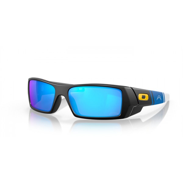 Oakley Los Angeles Chargers Gascan® Sunglasses Matte Black Frame Prizm Sapphire Lense