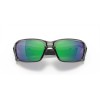 Oakley Straightlink Sunglasses Grey Ink Frame Prizm Jade Lense