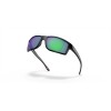 Oakley Gibston Sunglasses Matte Black Frame Prizm Jade Lense