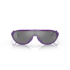 Oakley CMDN Sunglasses Electric Purple Frame Prizm Black Lense