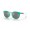 Oakley HSTN Sunglasses Celeste Frame Prizm Black Lense
