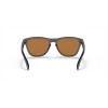 Oakley Frogskins XS Sunglasses Matte Black Frame Prizm Violet Lense