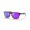 Oakley Frogskins XS Sunglasses Matte Black Frame Prizm Violet Lense