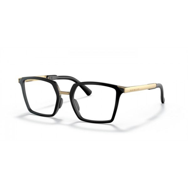 Oakley Side Swept Satin Black Frame Eyeglasses