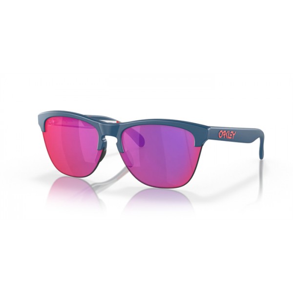 Oakley Tour de France Frogskins Lite Sunglasses Matte Poseidon Frame Prizm Road Lense
