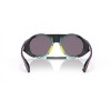 Oakley Clifden Odyssey Collection Sunglasses Black Green Purple Splatter Frame Prizm Grey Lense