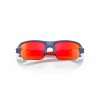 Oakley Flak® XXS Sunglasses Poseidon Frame Prizm Ruby Lense