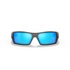 Oakley Buffalo Bills Gascan® Sunglasses Matte Black Frame Prizm Sapphire Lense