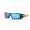 Oakley Los Angeles Rams Gascan® Sunglasses Matte Black Frame Prizm Sapphire Lense