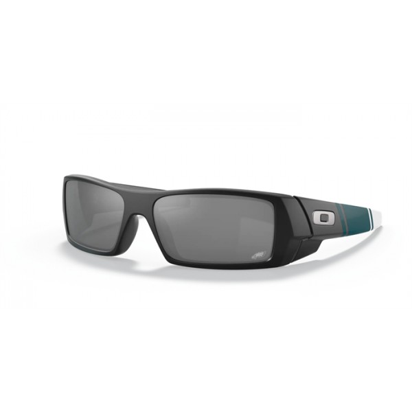 Oakley Philadelphia Eagles Gascan® Sunglasses Matte Black Frame Prizm Black Lenses