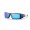 Oakley Philadelphia Eagles Gascan® Sunglasses Matte Black Frame Prizm Sapphire Lense