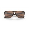 Oakley Sylas Sunglasses Matte Brown Tortoise Frame Prizm Tungsten Polarized Lense