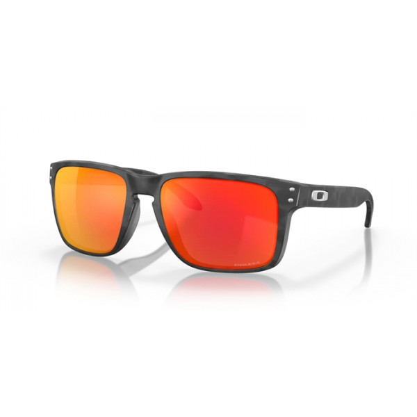 Oakley Holbrook XL Sunglasses Matte Black Camo Frame Prizm Ruby Lense
