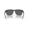 Oakley Holbrook XL Sunglasses Steel Frame Prizm Black Polarized Lense