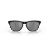 Oakley Frogskins XS Sunglasses Matte Black Frame Prizm Black Polarized Lense
