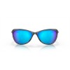 Oakley Pasque Sunglasses Crystal Black Frame Prizm Sapphire Polarized Lense
