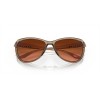 Oakley Pasque Sunglasses Sepia Frame Prizm Brown Lense