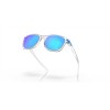 Oakley Ojector Sunglasses Matte Clear Frame Prizm Sapphire Lense