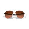 Oakley Contrail Sunglasses Satin Toast Frame Prizm Brown Lense