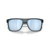 Oakley Leffingwell Sunglasses Crystal Black Frame Prizm Deep Water Polarized Lense