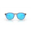 Oakley Reedmace Sunglasses Matte Grey Ink Frame Prizm Sapphire Lense
