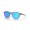 Oakley Reedmace Sunglasses Matte Grey Ink Frame Prizm Sapphire Lense