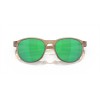 Oakley Reedmace Sunglasses Matte Sepia Frame Prizm Jade Polarized Lense