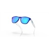 Oakley Frogskins XS Sunglasses Crystal Blue Frame Prizm Sapphire Lense