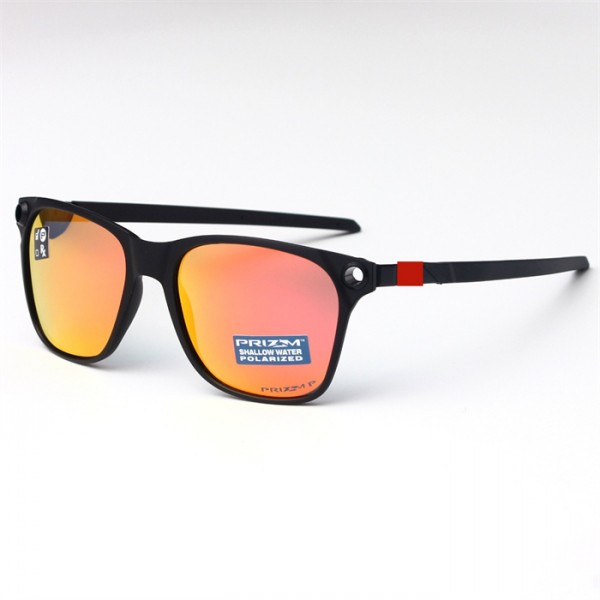 Oakley Apparition Sunglasses Black Frame Ruby Polarized Lens