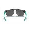 Oakley Chrystl Sunglasses Matte Black Celeste Frame Prizm Black Lens