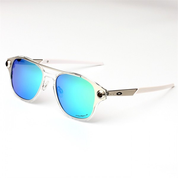 Oakley Coldfuse Sunglasses Gold Frame Prizm Light Blue Lense