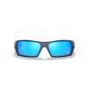 Oakley Denver Broncos Gascan Sunglasses Blue Frame Prizm Sapphire Lens