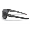 Oakley Drop Point Sunglasses Matte Black Frame Grey Lens