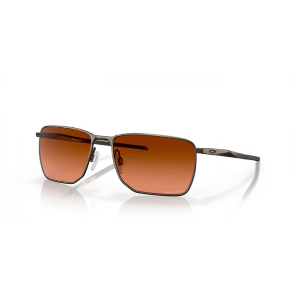 Oakley Ejector Sunglasses Silver Frame Prizm Brown Gradient Lens