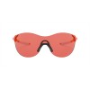 Oakley EVZero Ascend Sunglasses Safety Orange Frame Prizm Peach Lens
