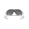 Oakley EVZero Path Low Bridge Fit Sunglasses Pearl White Frame Slate Iridium Lens