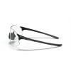 Oakley EVZero Path Low Bridge Fit Sunglasses Polished Black Frame Clear Lens